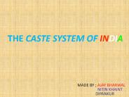 The caste system of india