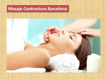 Masaje Contractura Barcelona