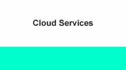 Cloud computing