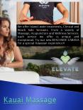 massages in kauai PowerPoint PPT Presentation
