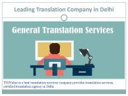 Translation Agency in Delhi Offers Professional Services