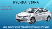 Hyundai Verna Price in India, Review, Pics, Specs & Mileage ...