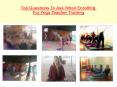 Top Questions To Ask When Enrolling For YoGa Treacher Training PowerPoint PPT Presentation