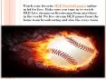 Live Sports PowerPoint PPT Presentation