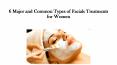 6 Major and Common Types of Facials Treatments for Women PowerPoint PPT Presentation