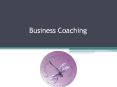 Business Coaching PowerPoint PPT Presentation