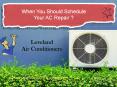 When You Should Schedule Your AC Repair? PowerPoint PPT Presentation
