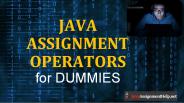 Java Assignment Operators for Dummies