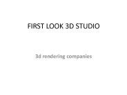 3d renderings architectural design