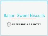 Italian Sweet Biscuits