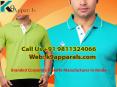 Branded Corporate T-Shirts Manufacturer in Noida 9811324066