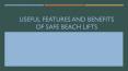 Useful Features and Benefits of Safe Beach Lifts PowerPoint PPT Presentation