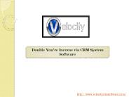 Double You’re Income via CRM System Software