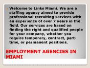 Permanent Employment Agencies