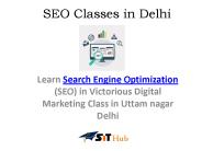 SEO course in uttam nagar