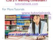 CJS 211 Course Experience Tradition / tutorialrank.com