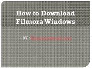 Wondershare filmora video editor