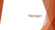 Tabungan