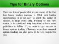 Tips for Binary Options PowerPoint PPT Presentation