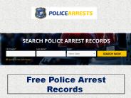 Free police Arrest Records