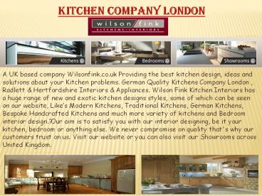 Kitchen Company London