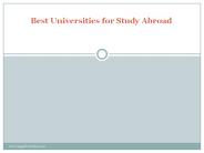 Best Universities for Study Abroad (2)
