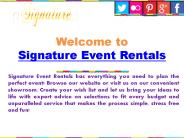 Special Event Rental