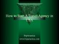 How To Start A Travel Business in The USA PowerPoint PPT Presentation