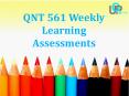QNT 561 Weekly Learning Assessments @ UOP E Help PowerPoint PPT Presentation