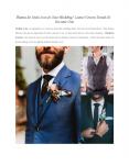 Wanna Be Style Icon In Your Wedding? Latest Groom Trends To Become One PowerPoint PPT Presentation