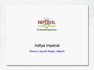 Aditya Imperial Apartments/Flats Aligarh