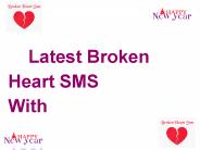 Latest Heart Broken SMS