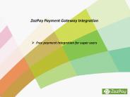 Payment Gateway Integration