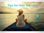 Tips for Solo Travelers