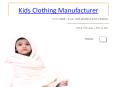 Kids Clothing Manufacturers PowerPoint PPT Presentation