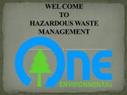 Hazardous Waste Management