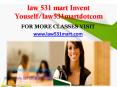 law 531 mart Invent Youself/law531martdotcom PowerPoint PPT Presentation