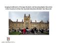Growing Higher Education in the Country to Drive the Australia Education Market: Ken Research PowerPoint PPT Presentation