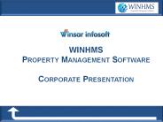 WINHMS-Hotel Management Software