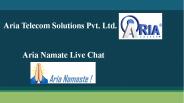 Aria Namaste Live Chat