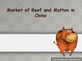 Market of Beef and Mutton in China PowerPoint PPT Presentation
