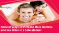 Natural Ways to Increase Male Stamina and Sex Drive in a Safe Manner PowerPoint PPT Presentation