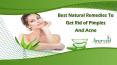 Best Natural Remedies To Get Rid of Pimples And Acne PowerPoint PPT Presentation