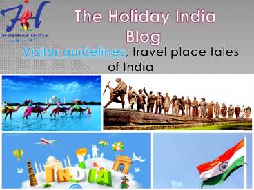 Indian travel place visitor guidelines