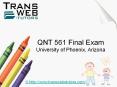 QNT 561 Final Exam - QNT 561 Final Exam Justanswer - Transweb E Tutors PowerPoint PPT Presentation