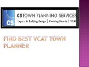 Find Town planning company Melbourne