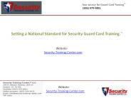 Security Certification