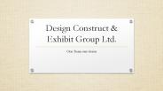Exhibition stand design and build