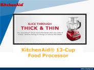 KitchenAid® 13-Cup Food Processor with ExactSlice System
