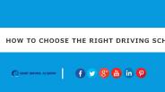 How To Choose the Right Driving School
